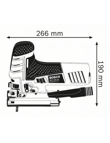 Bosch 0 601 512 000 ferăstraie pendulare 780 W 2,6 kilograme