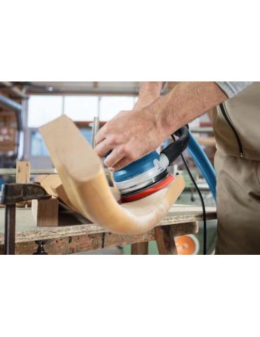 Bosch GET 55-125 Professional Șlefuitor orbital aleator 7800 RPM 15600 OPM Negru, Albastru 550 W