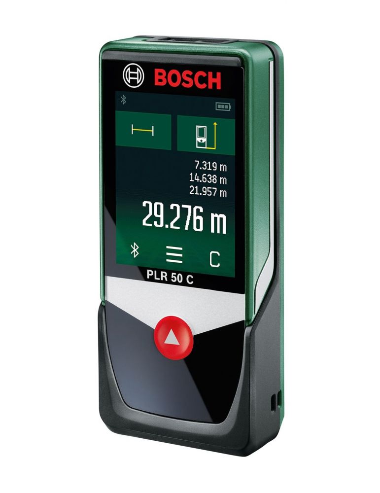 Bosch PLR 50 C Telemetru laser Negru, Verde 50 m