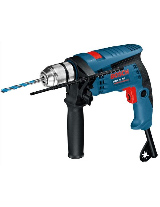 Bosch GSB 13 RE Professional 2880 RPM Fără cheie 1,8 kilograme Negru, Albastru, Roşu