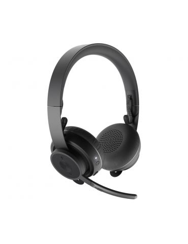 Logitech Zone Plus Căști Fără fir Bandă de fixare pe cap Birou Call center Bluetooth Grafit - Tik.ro