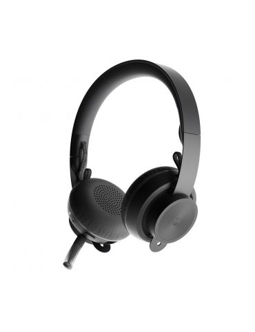 Logitech Zone Plus Căști Fără fir Bandă de fixare pe cap Birou Call center Bluetooth Grafit