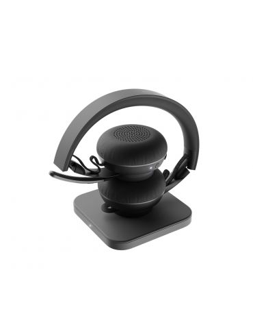 Logitech Zone Plus Căști Fără fir Bandă de fixare pe cap Birou Call center Bluetooth Grafit