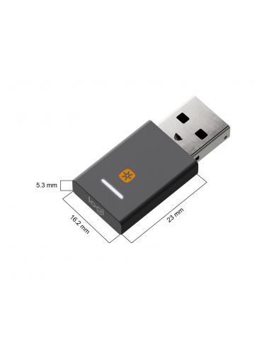 Logitech Zone Plus Căști Fără fir Bandă de fixare pe cap Birou Call center Bluetooth Grafit