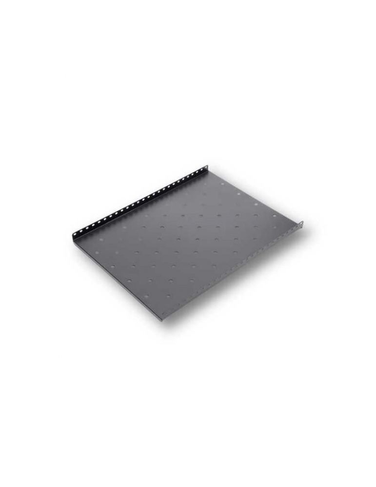 Raft fix capacitate ridicata pentru rack podea 800mm negru ral9004