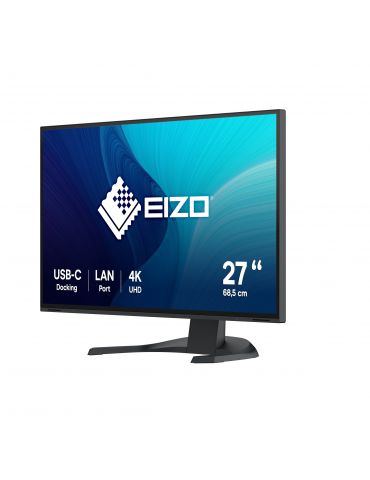 EIZO FlexScan EV2740X-BK monitoare LCD 68,6 cm (27") 3840 x 2160 Pixel 4K Ultra HD Negru