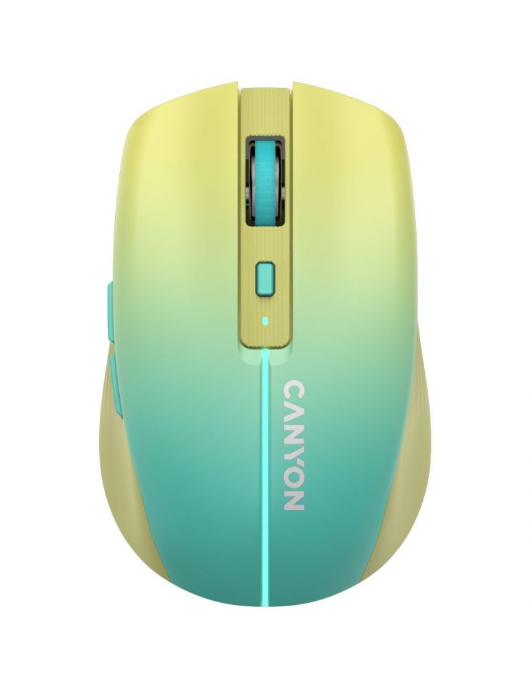 Canyon mouse mw-44 wireless charge yellow blue