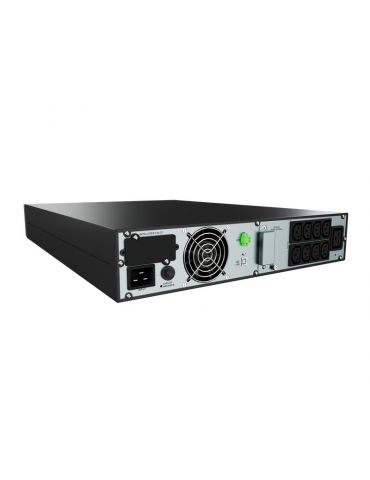 Vertiv Liebert GXE3-3000IRT2UXL surse neîntreruptibile de curent (UPS) Conversie dublă (online) 3 kVA 2700 W 9 ieșire(i) AC