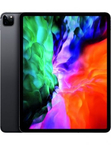 Tableta apple ipad pro 12.9 inch 256 gb 6 gb memorie ios wi-fi cellular data bluetooth gps usb type-c mxat2fd/a (include tv 0.8l