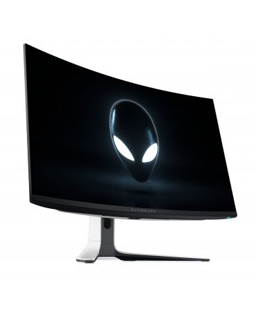 Alienware AW3225QF monitoare LCD 81,3 cm (32") 3840 x 2160 Pixel 4K Ultra HD QDOLED Negru, Alb