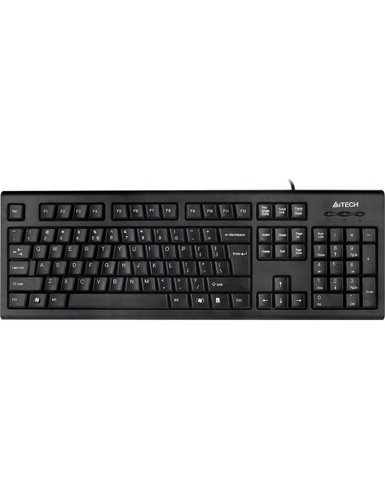 Tastatura a4tech krs85 cu fir 104 taste format standard  usb negru krs-85-usb (include tv 0.8lei) A4tech - 1