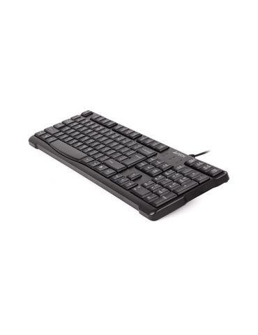 Tastatura a4tech kr750 cu fir 105 taste format standard  usb negru kr-750-usb 45504985 (include tv 0.8lei) A4tech - 1