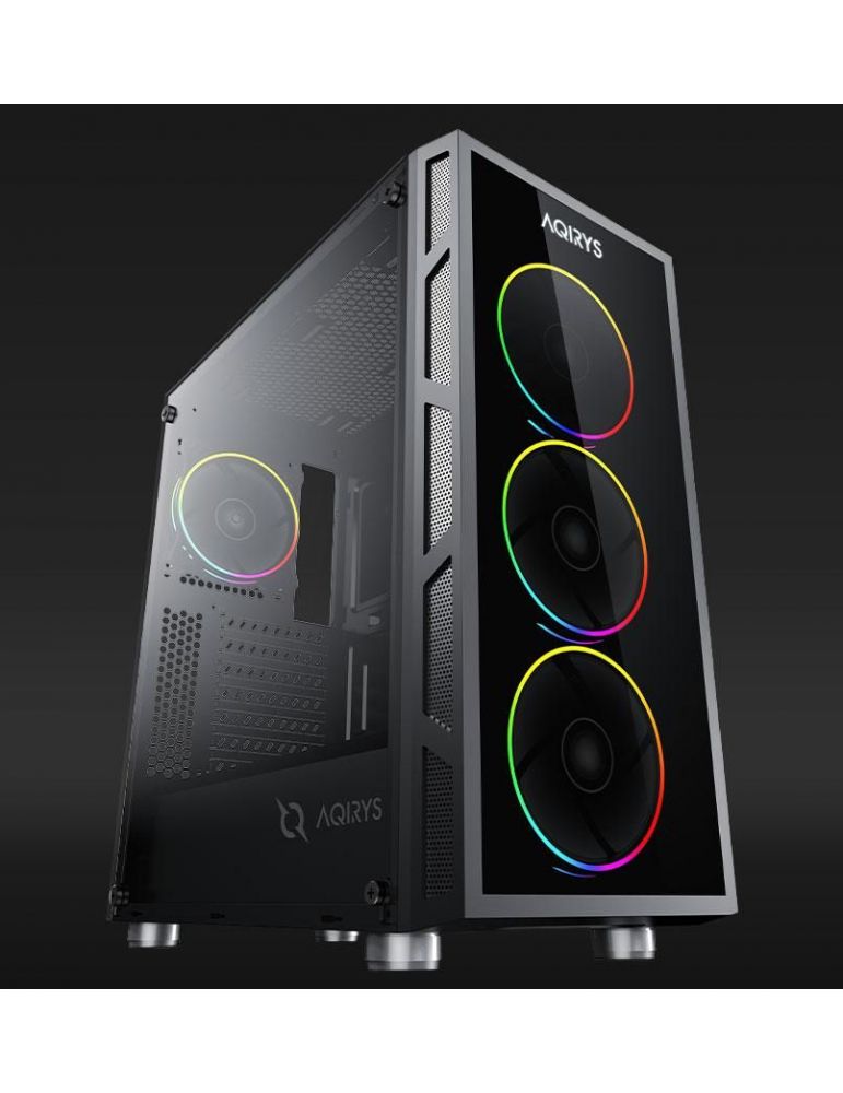 Carcasa Aqirys Antares Midi Tower Black RGB