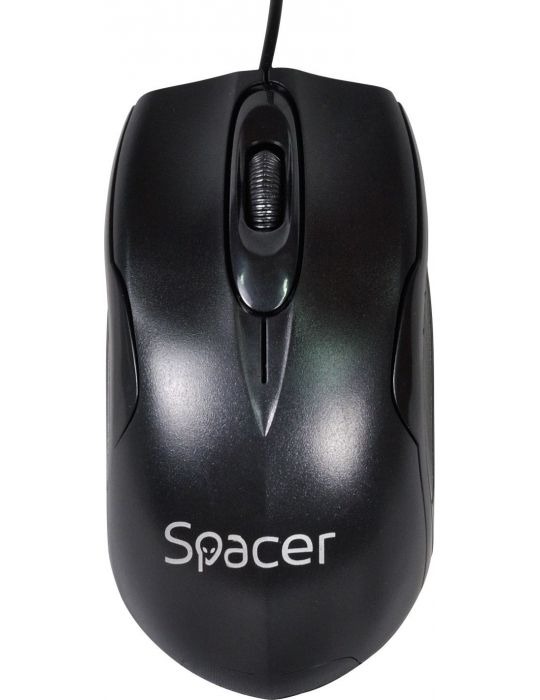Kit wired spacer usb tastatura multimedia spkb-169 + mouse optic spmo-m11 black spds-1691  /45505412 (include tv 0.8lei) Spacer 