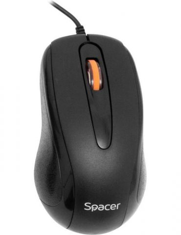 Kit wired spacer usb tastatura spkb-s62 + mouse optic spmo-f01 black spds-s6201 45505412   (include tv 0.8lei) Spacer - 1