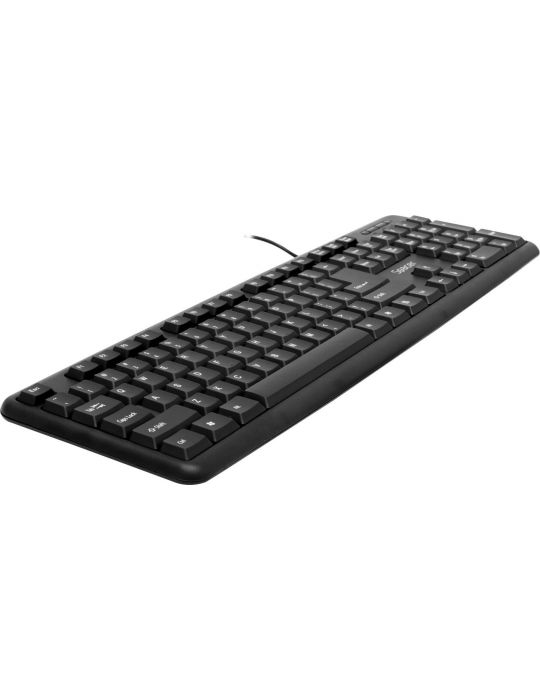 Kit wired spacer usb tastatura spkb-s62 + mouse optic spmo-f01 black spds-s6201 45505412   (include tv 0.8lei) Spacer - 1