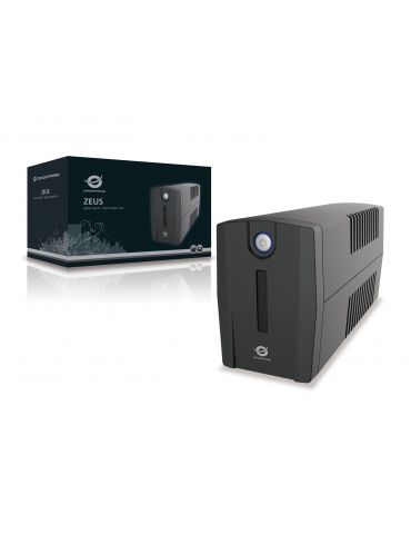 Conceptronic ZEUS02ES surse neîntreruptibile de curent (UPS) Line-Interactive 0,85 kVA 480 W 2 ieșire(i) AC