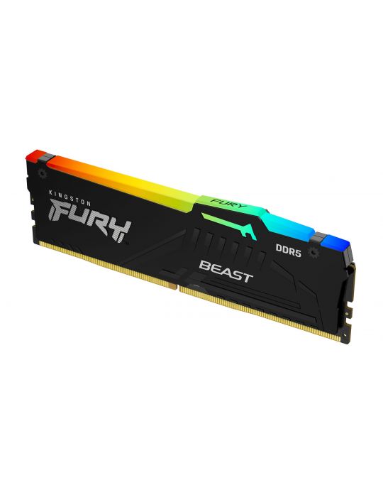 Kingston Technology FURY Beast RGB module de memorie 16 Giga Bites 1 x 16 Giga Bites DDR5
