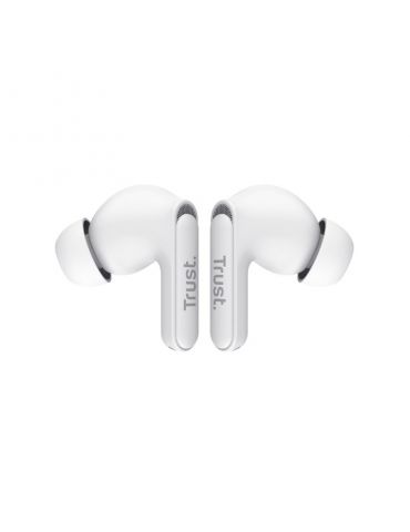 Trust Yavi Căști True Wireless Stereo (TWS) În ureche Apeluri Muzică USB tip-C Bluetooth Alb