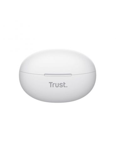 Trust Yavi Căști True Wireless Stereo (TWS) În ureche Apeluri Muzică USB tip-C Bluetooth Alb