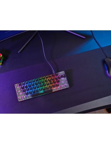 Trust GXT 867 Acira tastaturi Gaming USB QWERTY Engleză SUA Negru