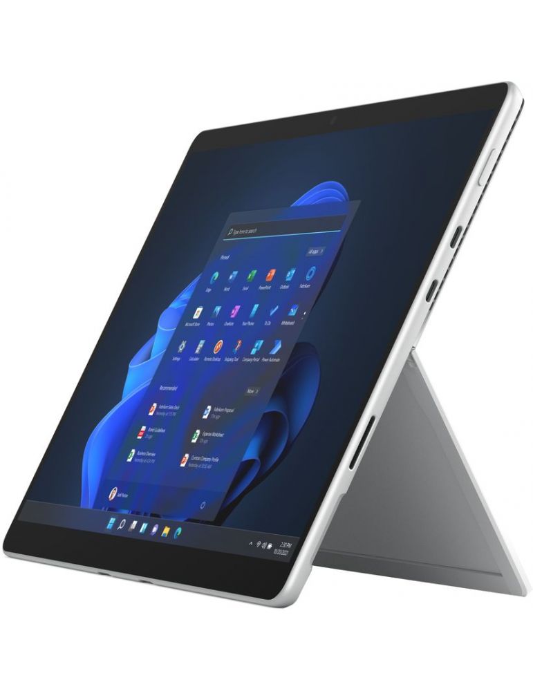 Tableta Ms Surface Pro 8 LTE platinum, 13 inch, resolution: 2880 x 1920, aspect ratio: 3:2, Intel Core i5-1135G7, 3.0 GHz, 16GB