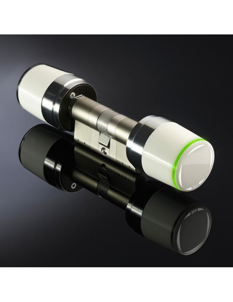 Cilindru electronic libra smart cu knob mecanic premium 45x45 rfid