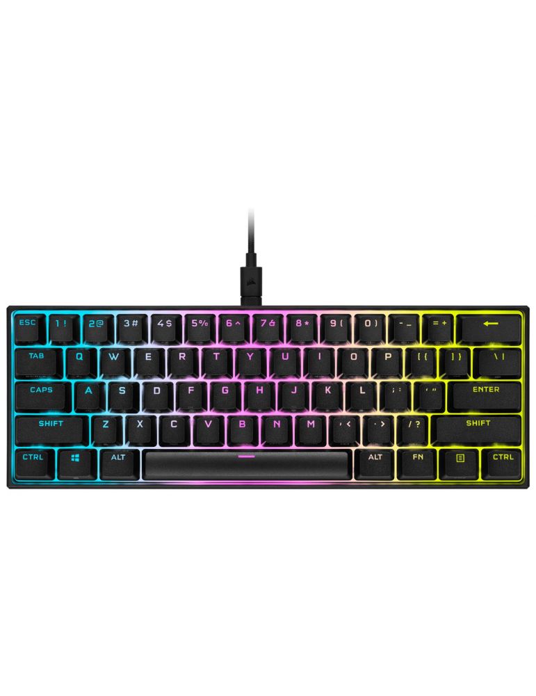 Tastatura Corsair K65 RGB MINI, RGB LED, USB, Black