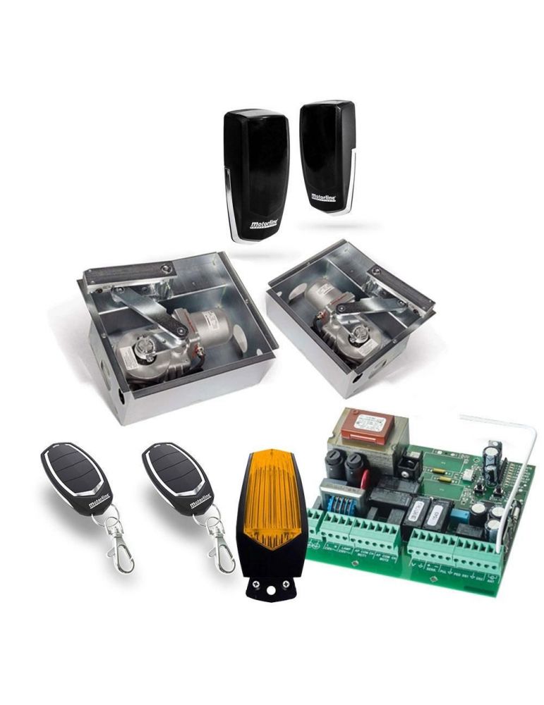 Kit automatizare poarta batanta motorline subwing700 2.5 m/canat 230 vac