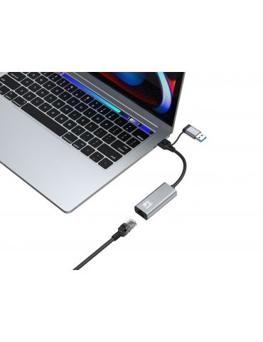 LevelOne USB-0423 card de rețea Ethernet 2500 Mbit s