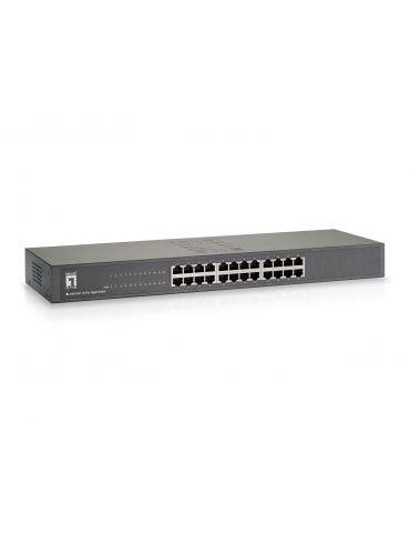 LevelOne GSW-2457 switch-uri Fara management Gigabit Ethernet (10 100 1000) Negru - Tik.ro