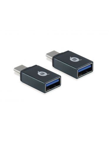 Conceptronic DONN03G adaptor mufă cablu USB 3.1 Gen 1 Type-C USB 3.1 Gen 1 Type-A Negru - Tik.ro
