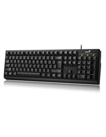 Tastatura genius usb 104 taste black smart kb-100 31300005400  (include tv 0.8lei) Genius - 1