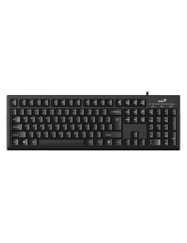 Tastatura genius usb 104 taste black smart kb-100 ro aranjament romana (diacritice) 31300005418  (include tv 0.8lei) Genius - 1 - Tik.ro