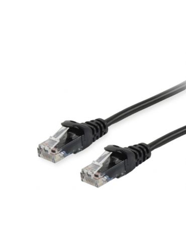 Equip 625457 cabluri de rețea Negru 0,5 m Cat6 U UTP (UTP) - Tik.ro
