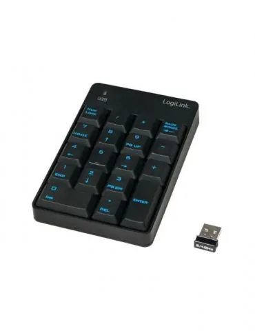 Tastatura numerica  logilink wireless 18 taste negru id0120 lichidare stoc (include tv 0.8lei) Logilink - 1 - Tik.ro