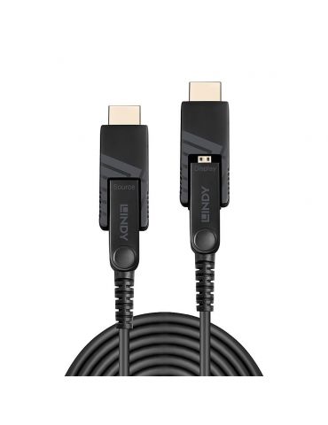 Lindy 38323 cablu HDMI 40 m HDMI Tip D (Micro) Negru - Tik.ro