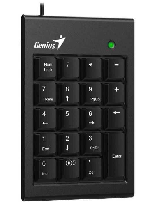 Tastatura numerica  genius numpad 100 usb 19 taste negru 31300015400 (include tv 0.8lei) Genius - 1