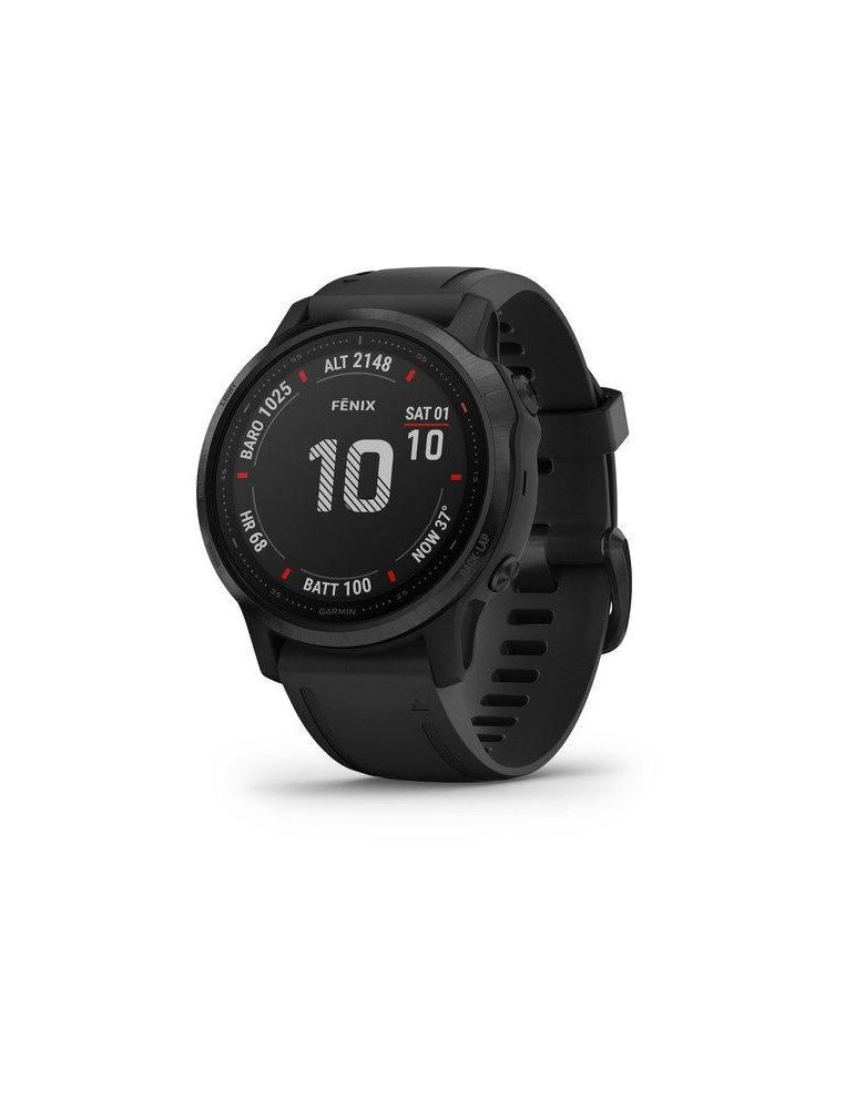 Ceas Smartwatch Garmin Fenix 6S PRO, GPS, Black