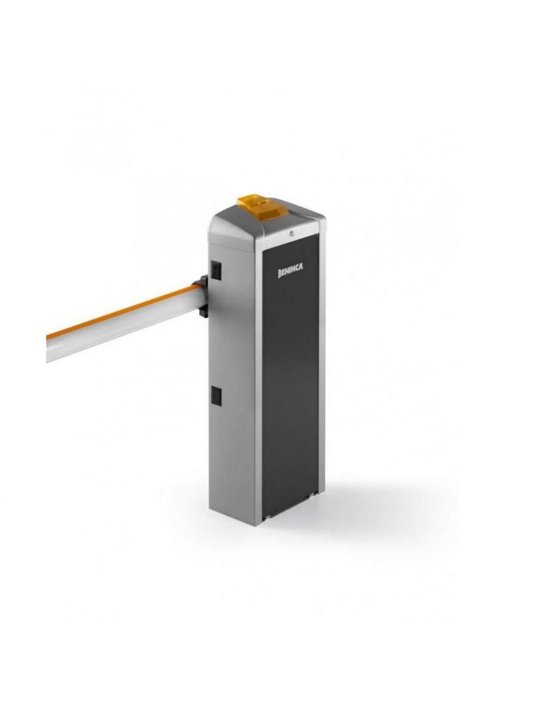 Bariera electromecanica auto Beninca EVA7, (receptor radio incorporat), permite instalarea unui brat de maxim 7 metri, recomanda