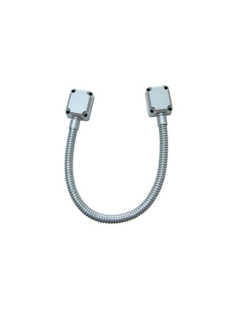 Protectie cablu, montaj aparent, capete din metaltub metalic, flexibil 460mm x 10,5mm (diametru interior)DL-460