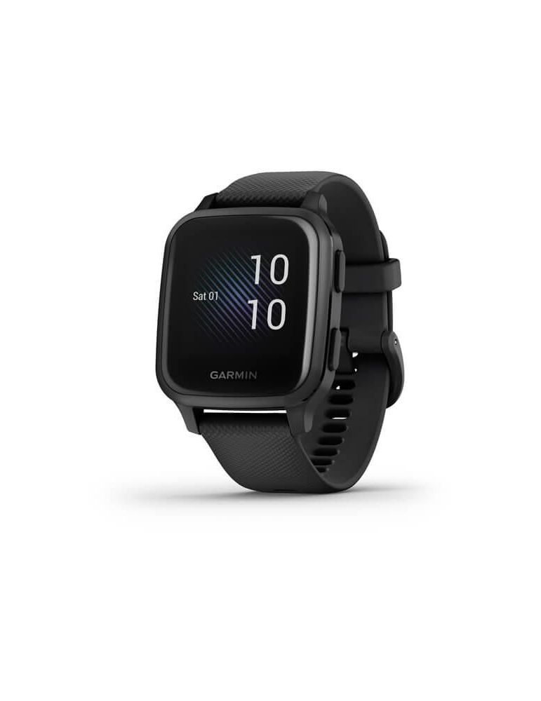 Ceas Smartwatch Garmin Venu Sq, NFC, Black/Slate
