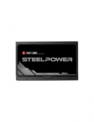 Sursa chieftec 750w (real) steelpower series modulara fan 12cm certificare 80plus bronze 2x cpu 4+4 4x pci-e (6+2) 6x sata bdk-7