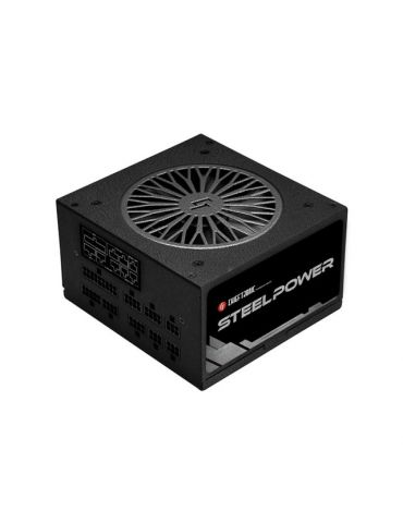 Sursa chieftec 650w (real) steelpower series modulara fan 12cm certificare 80plus bronze 2x cpu 4+4 4x pci-e (6+2) 6x sata bdk-6