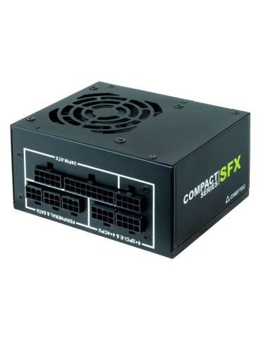Sursa chieftec 650 (real) sfx (incl. bracket atx) modulara fan 8cm certificare 80plus gold 1x cpu 8 2x pci-e (6+2) 4x sata csn-6 - Tik.ro
