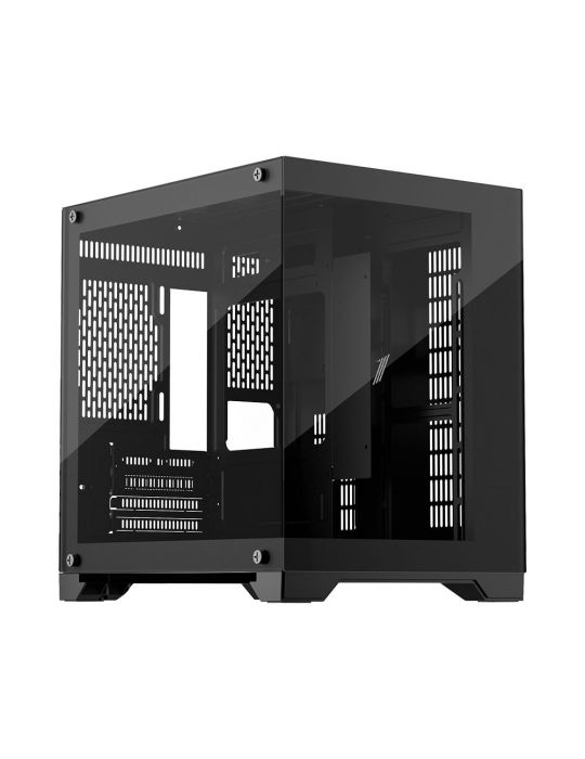 1STPLAYER MV5-TP-BK carcase PC Micro Tower Negru