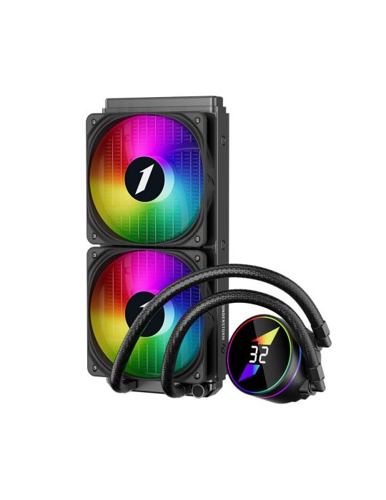 1STPLAYER TS3-240-BK sistem răcire computer Procesor Răcire lichidă all-in-one 12 cm Negru