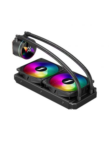 1STPLAYER TS3-240-BK sistem răcire computer Procesor Răcire lichidă all-in-one 12 cm Negru