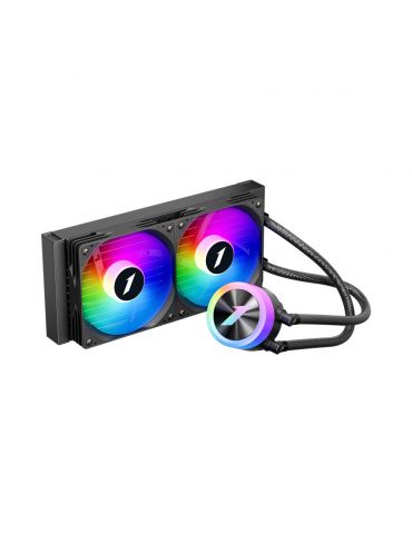 1STPLAYER TS1-240-BK sistem răcire computer Procesor Răcire lichidă all-in-one 12 cm Negru