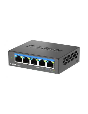 D-Link DMS-105 Fara management L2 2.5G Ethernet (100 1000 2500) Negru